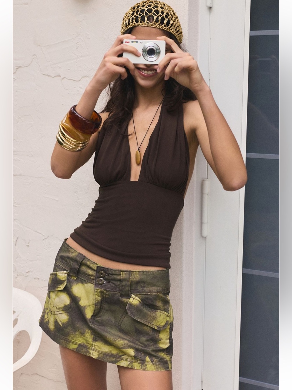 New urban outfitters BDG Trail Star Utility Mini Skirt